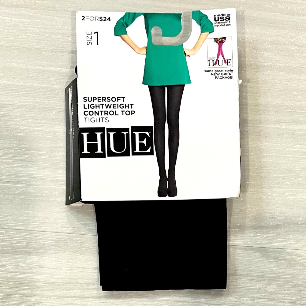Black opaque tights. New in package, never worn.